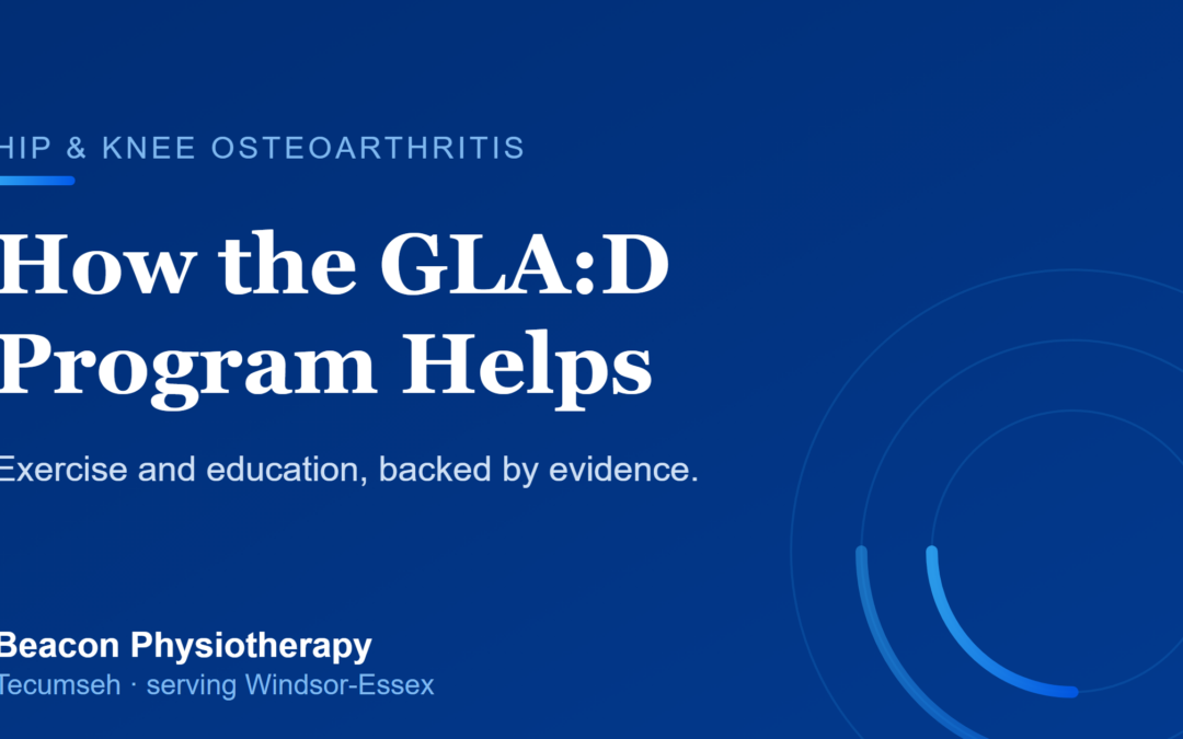 Hip and Knee Osteoarthritis: How GLA:D Exercise Helps